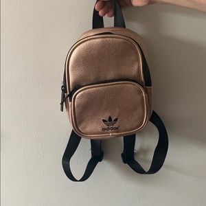Millennial Pink Rose Gold Adidas Backpack Bag NEW